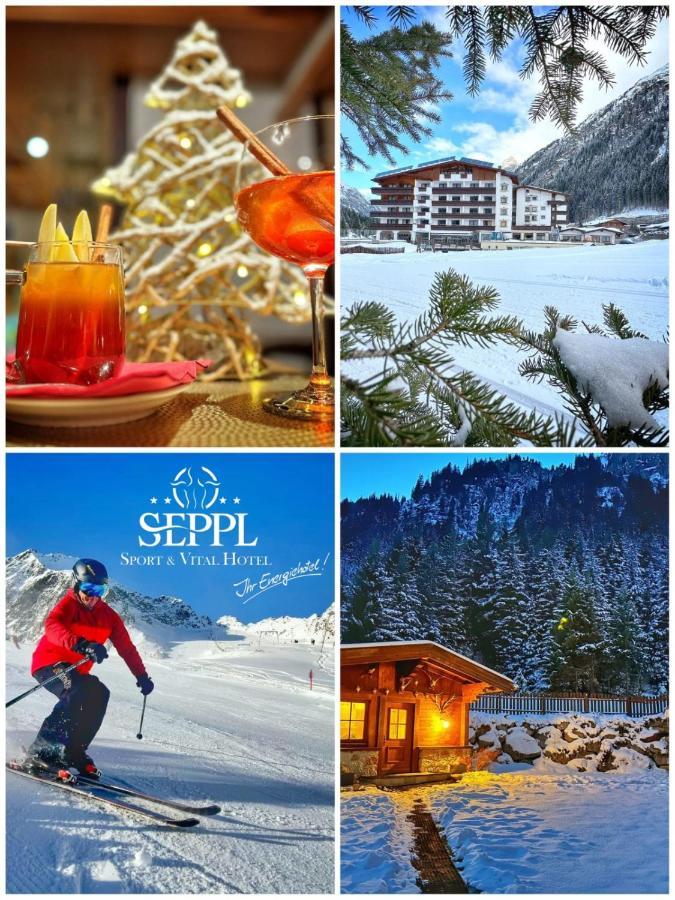 Sport- Und Vitalhotel Seppl Sankt Leonhard im Pitztal Dış mekan fotoğraf