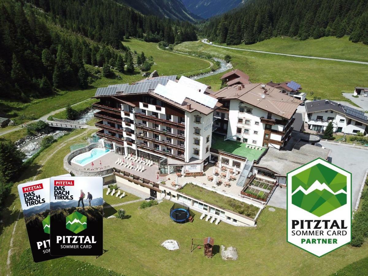 Sport- Und Vitalhotel Seppl Sankt Leonhard im Pitztal Dış mekan fotoğraf